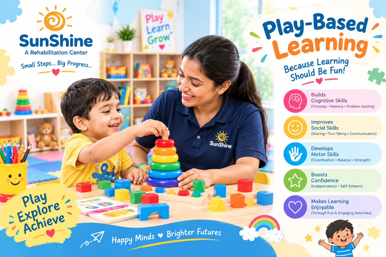 Play-based learning activity at SunShine